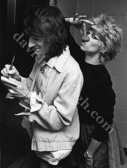 Ronnie and Josephine Wood NYC 1982.jpg